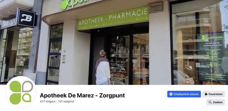 Facebookpagina