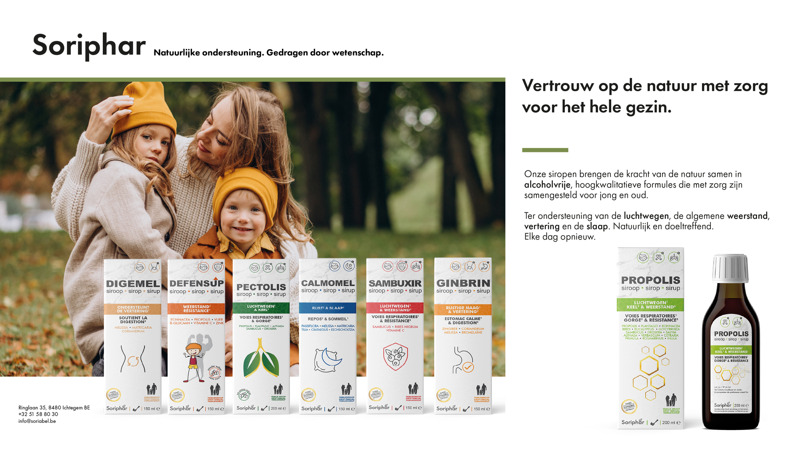 Dat natuur weet wat goed is voor ons!